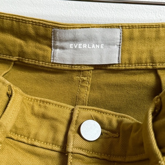 Hand-Embroidered Everlane Cotton Twill Shorts - Picture 6 of 6